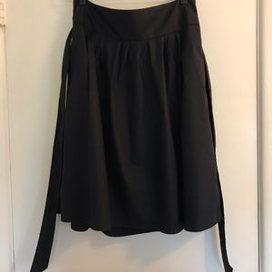 Ann Taylor A-Line Pleated Skirt